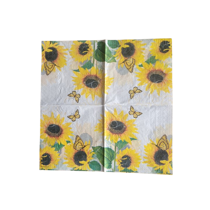 Ambiente - Lunch Napkin - Sunny Butterfly