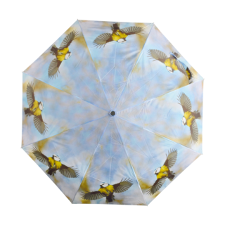 Foldable Umbrella - Blue Tit - Eschert Design