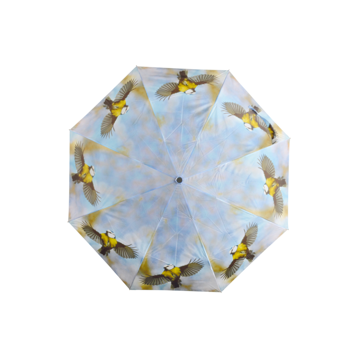 Foldable Umbrella - Blue Tit - Eschert Design